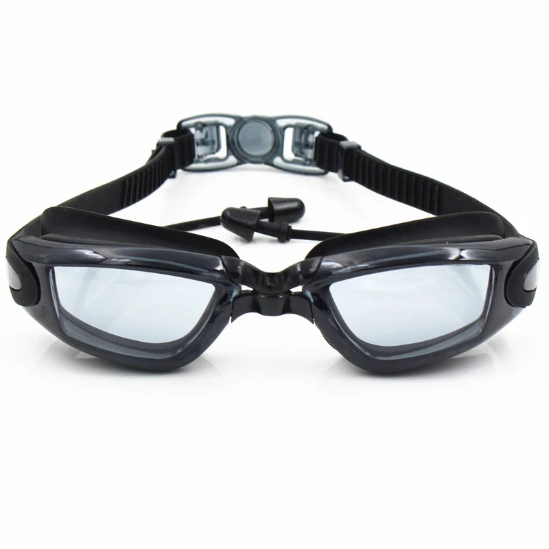 Professional Swimming Goggles Anti-Fog Waterproof Silicone Swim Glasses for Adults