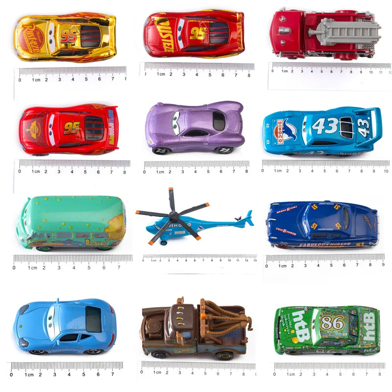 Disney Pixar Cars Lightning McQueen 1:55 Die-Cast Alloy Toy Car
