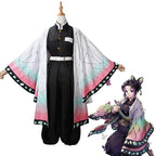 Kochou Shinobu Anime Cosplay Costume with Wig Set