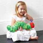22CM Green Caterpillar Plush Toy Soft Stuffed Animal Doll