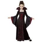 Girls Vampire Costume Gothic Tutu Dress – Halloween Fantasy Outfit