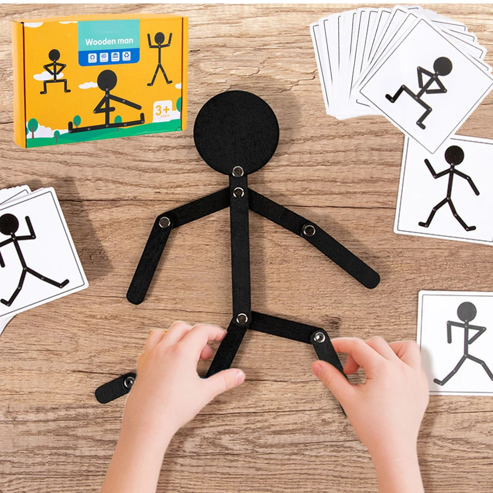 Montessori DIY Puzzle Board Educational Learning Toy for Kids