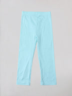 Girl Pants Soft Elastic Kids Leggings Candy Color Girls Skinny Pant Solid Color Trousers for Aged 2-12 Years Children Daily Wear