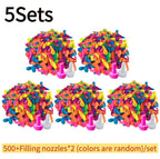 500pcs/lot Water Balloons Balloon Filling Latex Balloons Games Party Balloons Circus Waterballoon Outdoor Game Toys for Children
