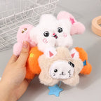 Star Plush Pendant Keychain Bag Charm Cute Doll Hanging Accessory