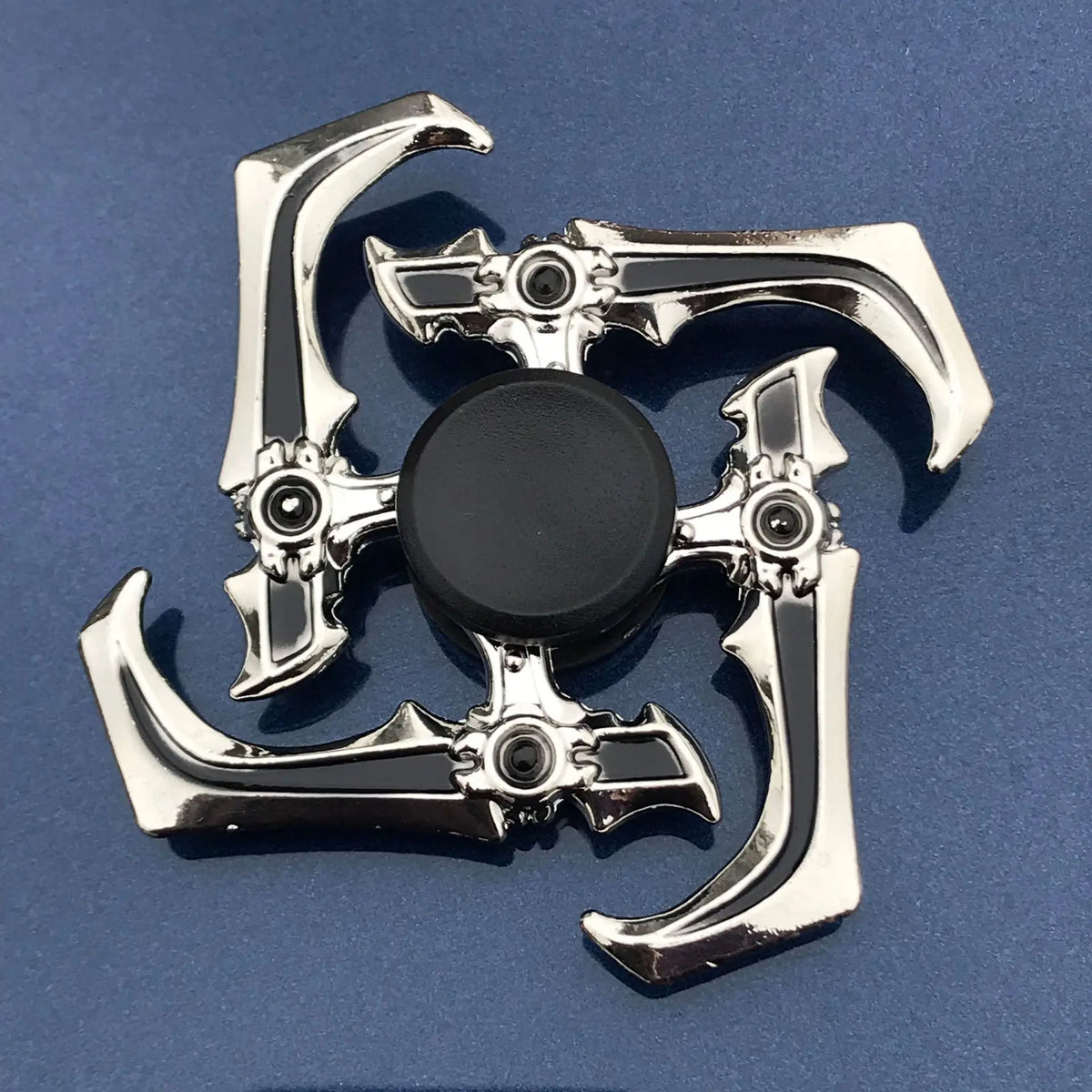 Anime Metal Fidget Spinner Zinc Alloy Silent Stress Relief Toy