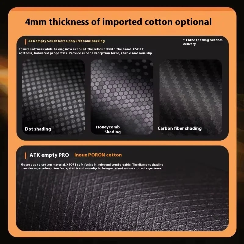 Atk Kong Xsoft Esports Mouse Pad Anti Slip Pad Desktop Gaming Gears PORON CSGO Pads For 60%-80% Mechanical Keyboard For Gamer