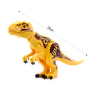 Jurassic Raptor Building Blocks Mini Dinosaur Construction Toy Set