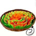 Washable Felt Dog Snuffle Mat for Slow Feeding and Nose Work