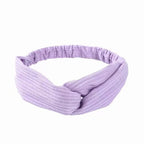 Boho Cross Knot Elastic Headband for Women