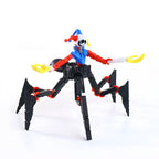3D Printed Horror Monster Action Figure Movable Joints Desktop Ornament Stress Relief Toy Gift for Game Fans