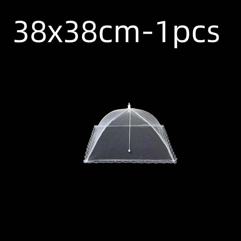Foldable Pop-Up Food Mesh Cover – Reusable Fly & Insect Protection Food Tent