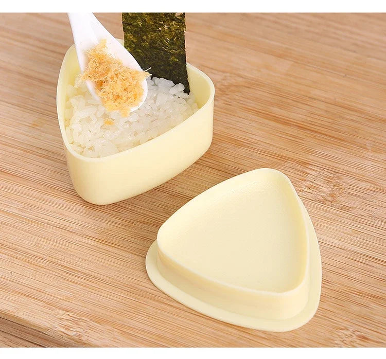 Onigiri Mold Sushi Press Kit for Perfect Japanese Rice Balls Maker