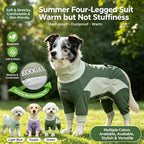 Summer Dog Cooling Clothes, Pet Sun Protection Quick-Drying Cool Dog One-Piece Clothes, Suitable for Small, Medium and Large-Siz