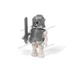 Halloween Scene Building Blocks Skeletons Ghosts Army King Assembled Charactesrs Figures DIY Accessories Bricks Toys Kids Gifts