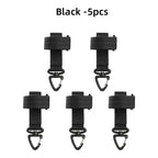 Tactical MOLLE Keychain Gear Clip Belt Holder for Outdoor EDC