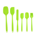 6-Piece Silicone Kitchenware Set with Spatulas and Oil Brush Kit