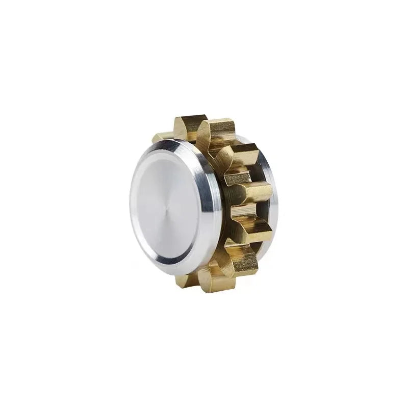 Mini Metal Gear Fidget Spinner Gyroscope Stress Relief EDC Toy
