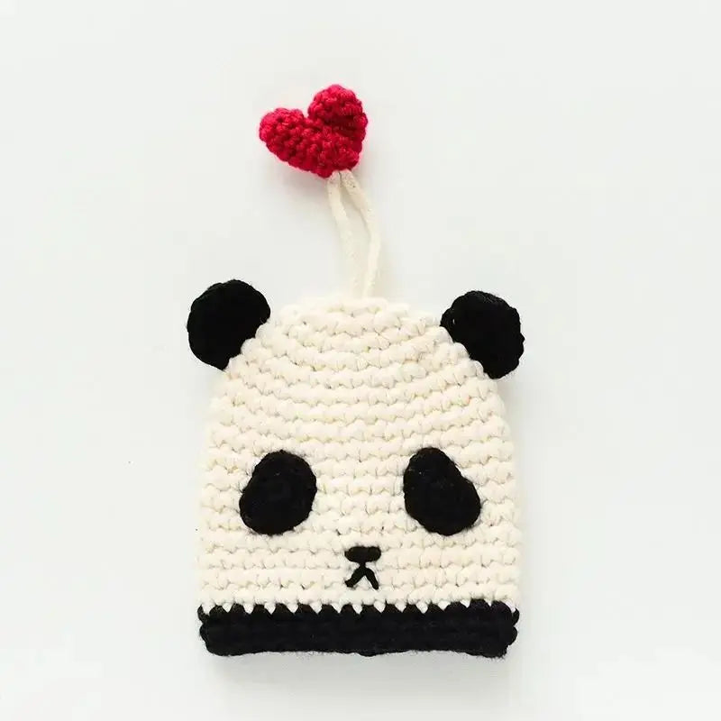 Cute Crochet Cactus Keychain Decorative Bag Charm