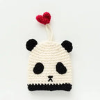 Cartoon Dog Key Case Handwoven Key Organizer Pouch