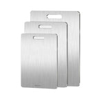 316 Stainless Steel Cutting Board – Double Sided Chopping & Kneading Board