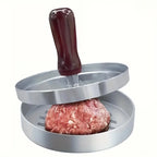 Non Stick Burger Press Patty Maker Metal Hamburger Mold for BBQ Cooking