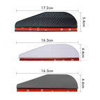 2PCS Car Rearview Mirror Rain Eyebrow Protector Clear Vision Cars Mirror Accessories for Rearview Mirror Sun Visor Shade Cover