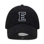 Initial Letter Embroidery Baseball Cap for Casual Sport Style