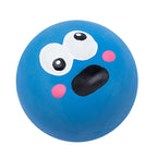 Squeaky Rubber Dog Ball for Interactive Chewing and Teeth Cleaning