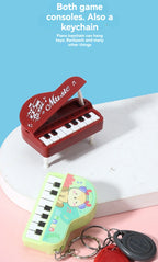 Mini Desktop Piano Keychain Musical Toy for Kids and Music Lovers