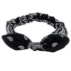 Boho Cross Knot Elastic Headband for Women
