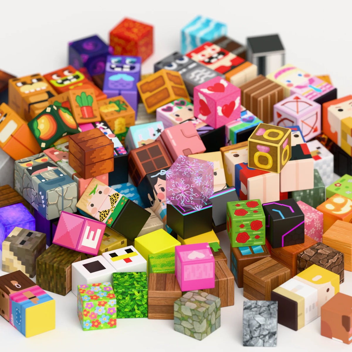 Magnetic Building Blocks Mine World Castle & Villa STEM Construction Set
