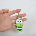 Cute Frog Crochet Keychain Funny Frog Bag Charm