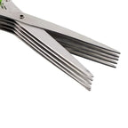 Multi-Layer Stainless Steel Kitchen Scissors – Herb, Vegetable & Green Onion Cutter Tool