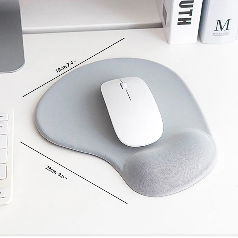 Cute Wrist Guard Silica Gel Support Pad Can Freely Move Office Guard Mouse Pad Ergonomic Wrist Rest Mouse Pad For Pc Laptop Comp