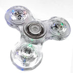 LED Luminous Fidget Spinner Glow Stress Relief Hand Toy