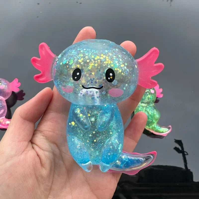 Colorful Salamander Squishy Fidget Stress Relief Toy for Kids