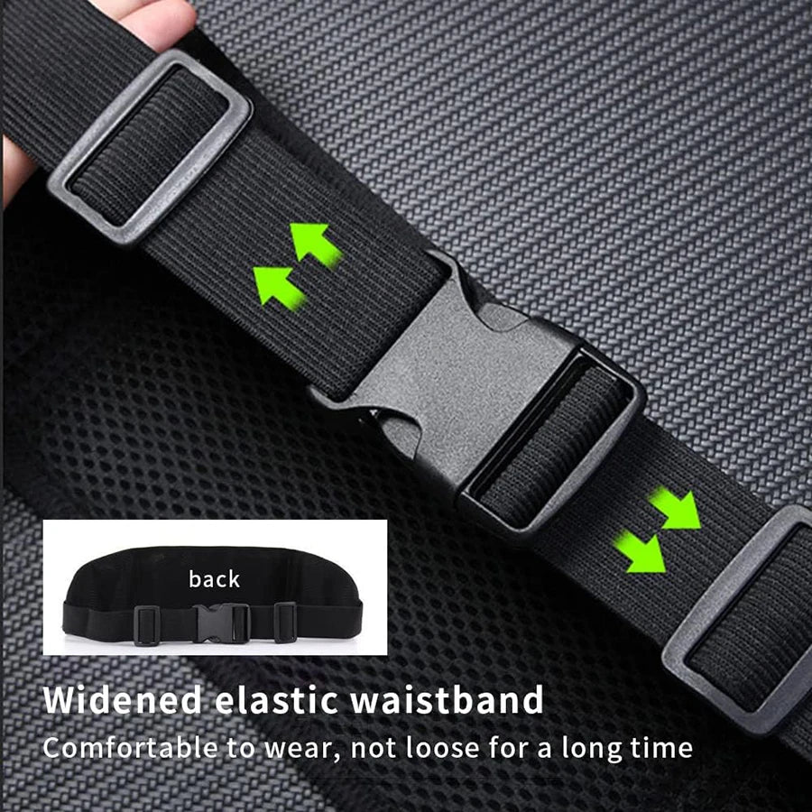 Waterproof Running Waist Bag Phone Holder Fitness Belt for Men & Women