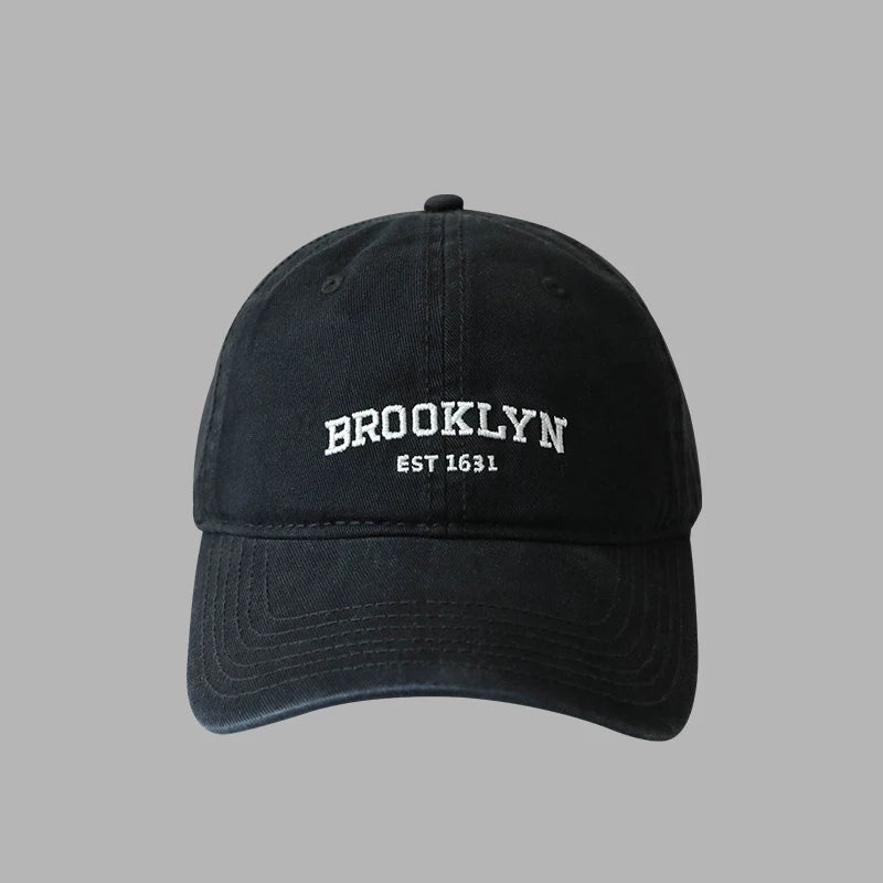 JK Korean Embroidery Baseball Cap for Casual Outdoor Streetwear