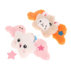 Star Plush Pendant Keychain Bag Charm Cute Doll Hanging Accessory