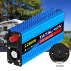 3000W DC 12V to AC 220V 50hz Pure Sine Wave Inverter Power Inverter Charger  Adapter Universal Socket
