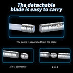 RGB EMetal Lightsaber Dueling Smooth Swing Sword Sabre De Luz 14  Color Changing with Sounds  Flashing Toy