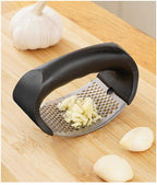 Stainless Steel Garlic Press – Manual Garlic Crusher & Mincer
