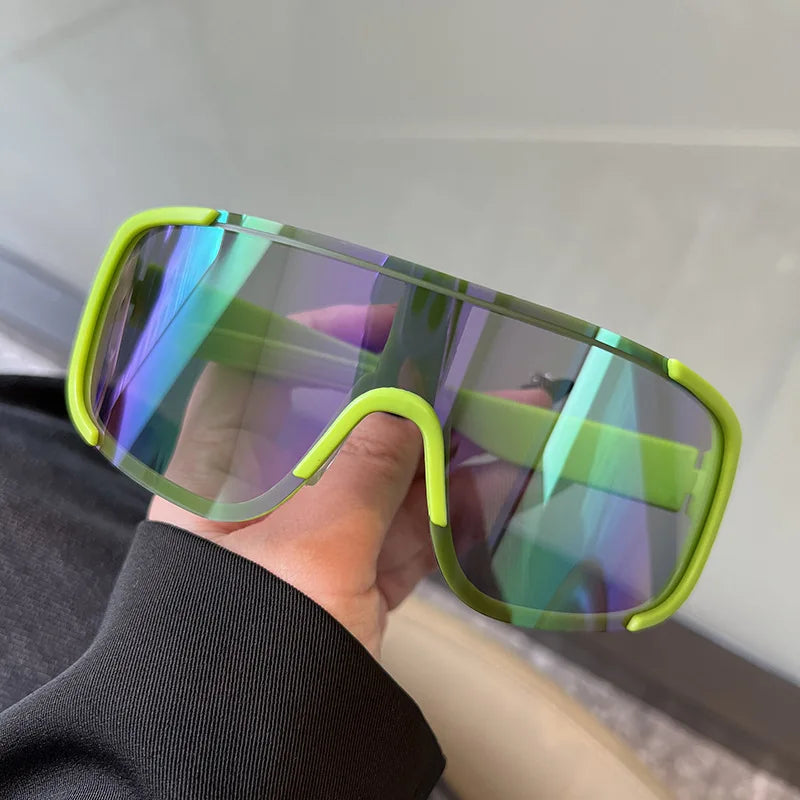 Y2K Reflective UV400 Cycling Sunglasses for Men & Women