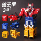 Math Cube Transformation Robot Toy