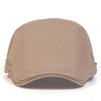 British Newsboy Flat Cap for Casual Vintage Outdoor Style