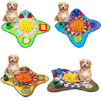 Dog Snuffle Mat Interactive Feeding Puzzle for Training and Enrichment