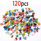 144 Pcs/Lot Mini Pokemon Figure Pikachu Kids Model Toys 2-3cm Kawaii Figurine PVC Dolls 6*24pcs Toys Wholesale