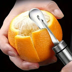 Stainless Steel Orange Peeler – Citrus Fruit Slicer & Easy Peel Removal Kitchen Tool