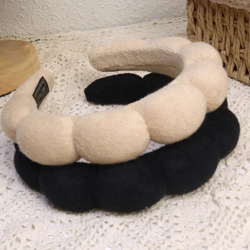Fashion Sponge Spa Headband for Face Washing & Skincare